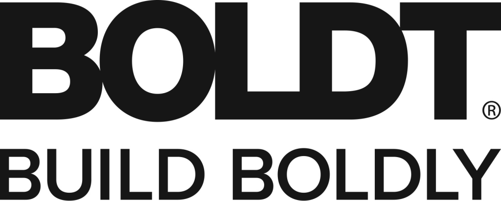 Boldt Logo Tagline Print - Black